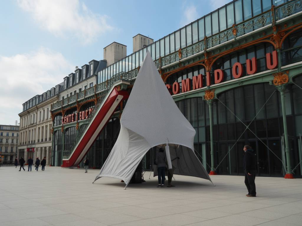 La nouvelle installation sonore au centre pompidou