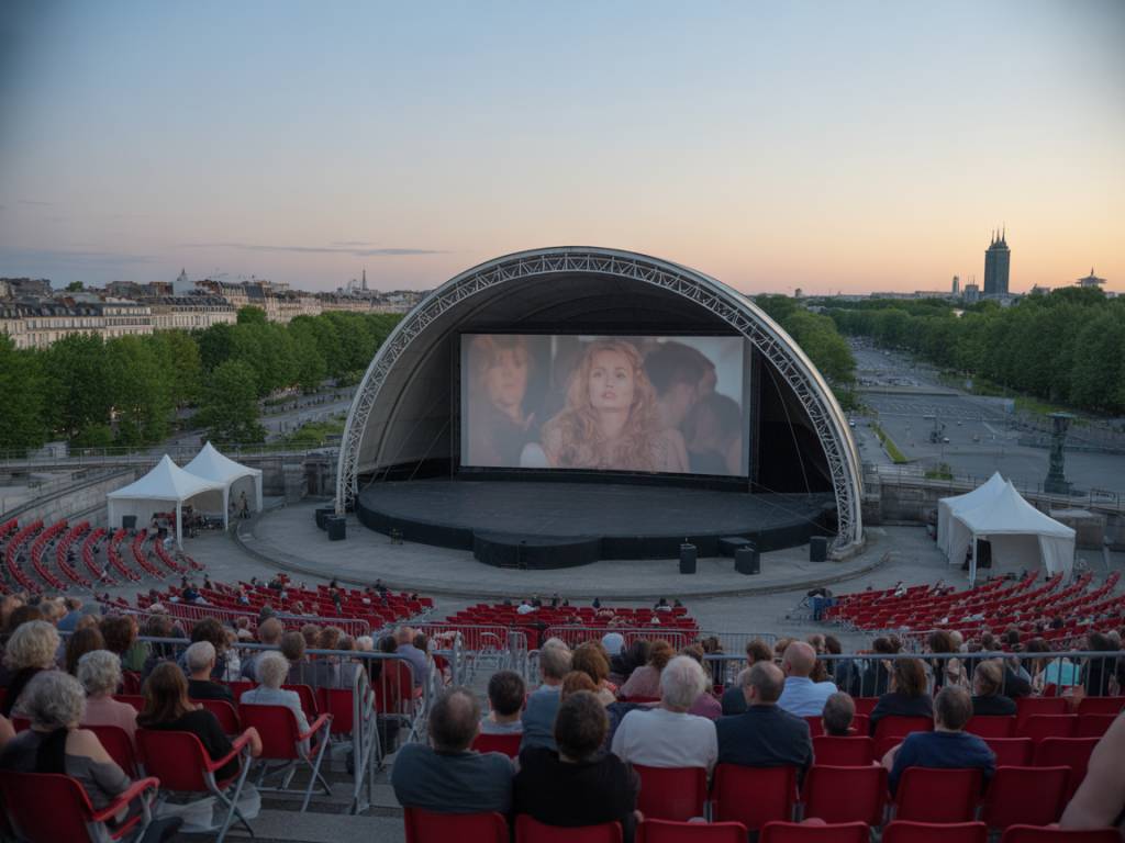 Le grand retour du ciné en plein air à la villette