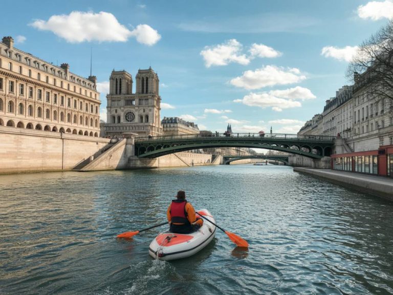 Les meilleures activité nautique à Paris pour découvrir la ville autrement