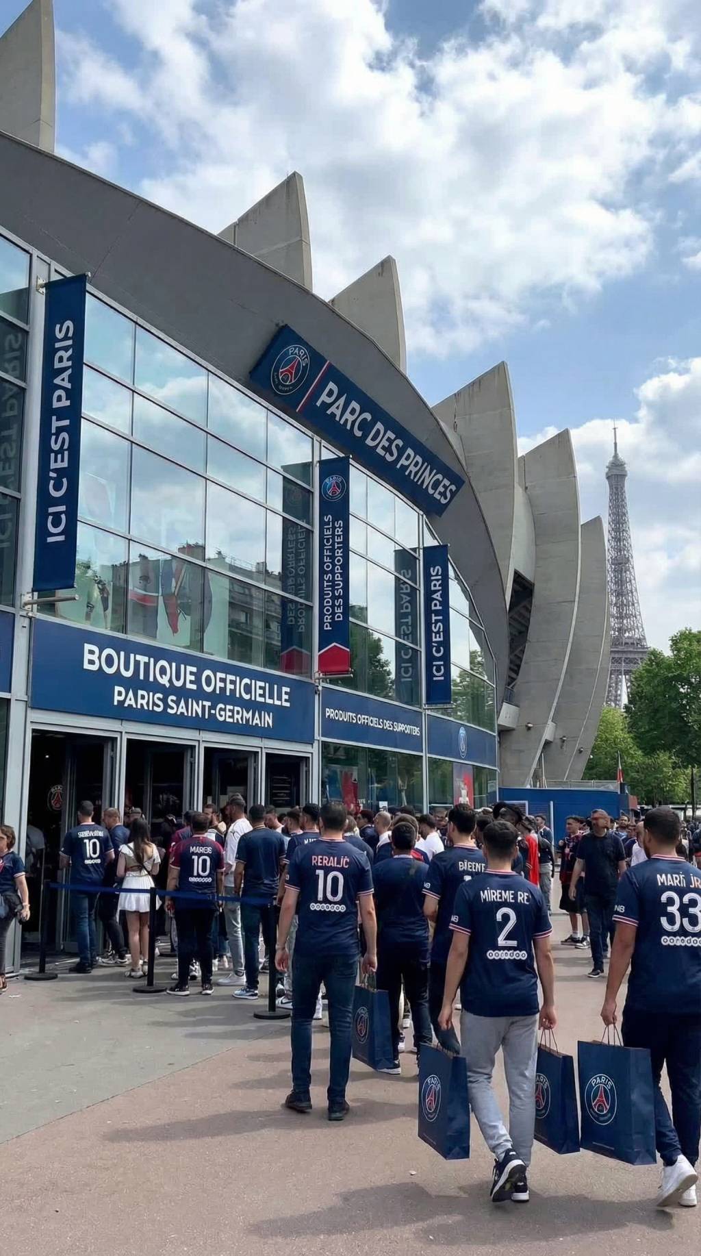 Boutique PSG parc des princes : où acheter les produits officiels des supporters