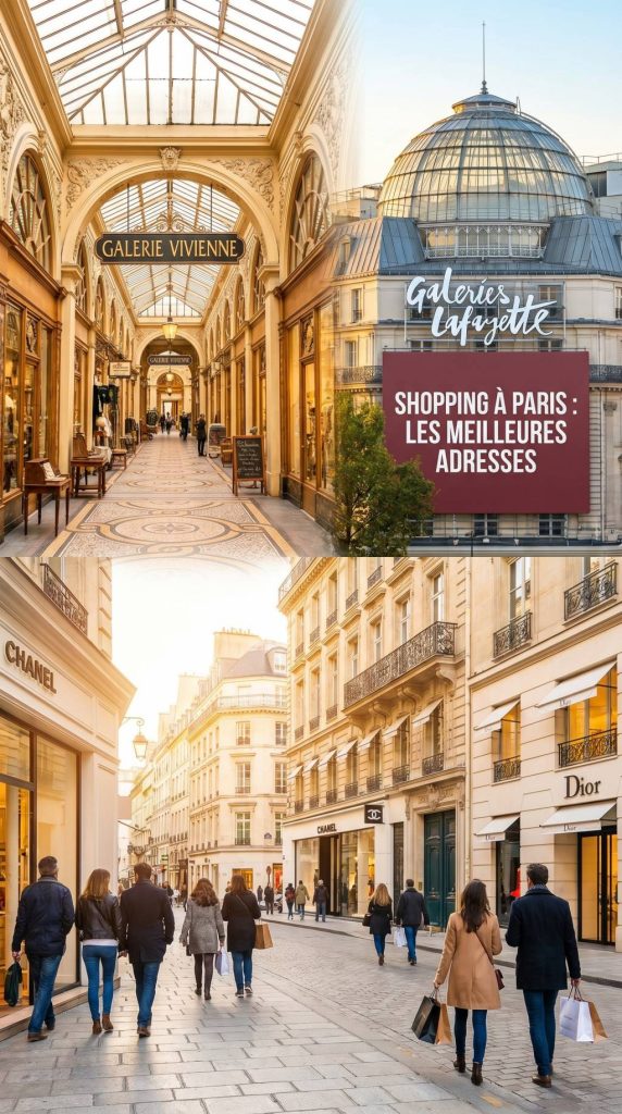 Ou faire du shopping à Paris ? Les meilleures rues, galeries et centres commerciaux