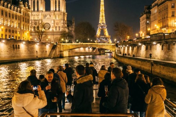 Croisiere sur la Seine Paris la nuit : vivre la ville lumière depuis le fleuve