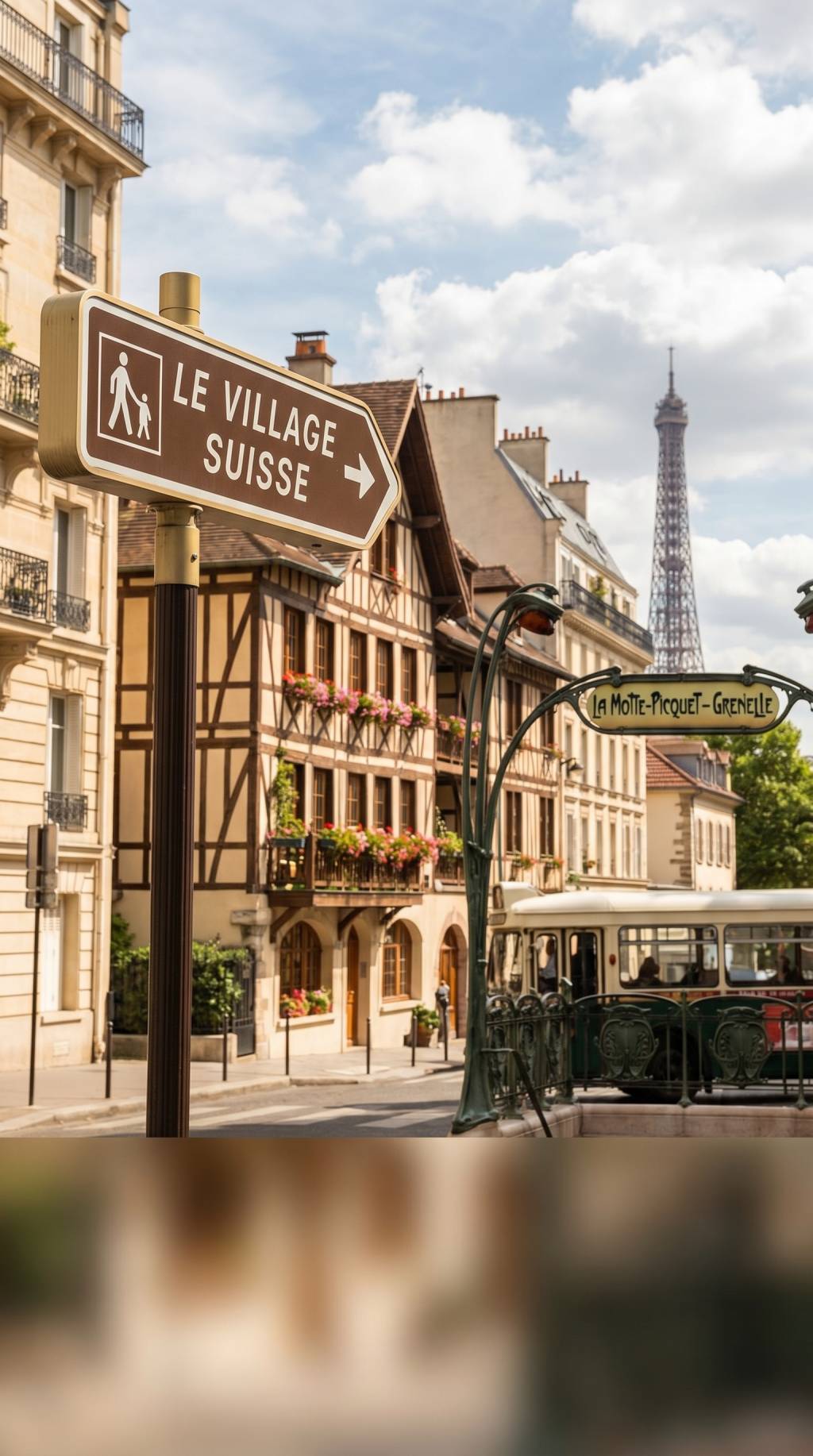 Où se trouve le village suisse à Paris ? Repères et accès dans la capitale