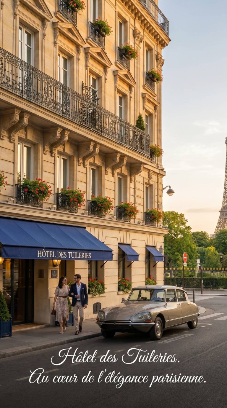 Hôtel des tuileries Paris : séjourner au cœur d’un quartier central et élégant