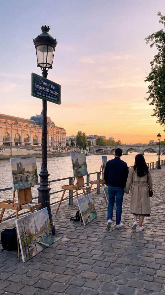 Chemin des impressionnistes Paris : une balade culturelle sur les traces des peintres