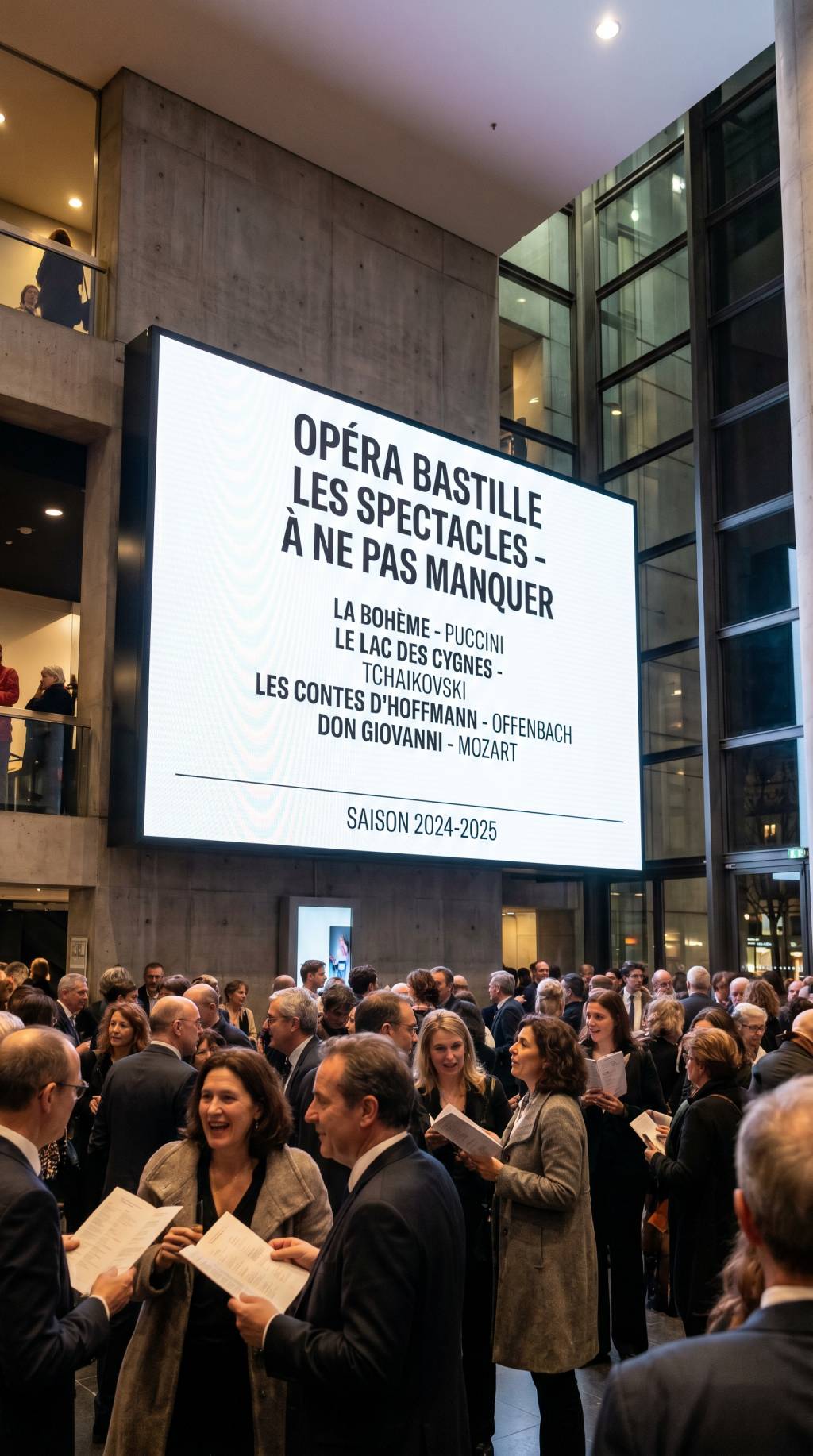 Bastille opera programme : les spectacles à ne pas manquer