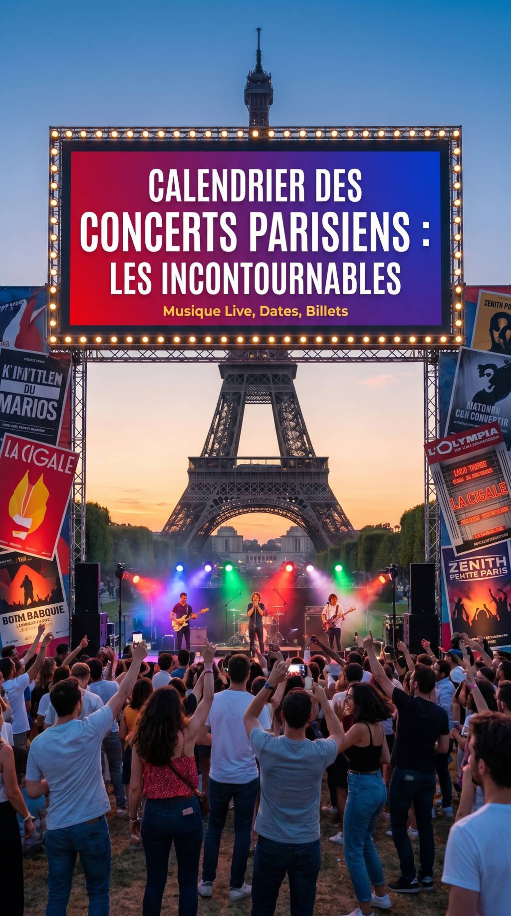 Agenda concert paris : les rendez-vous musicaux à ne pas manquer