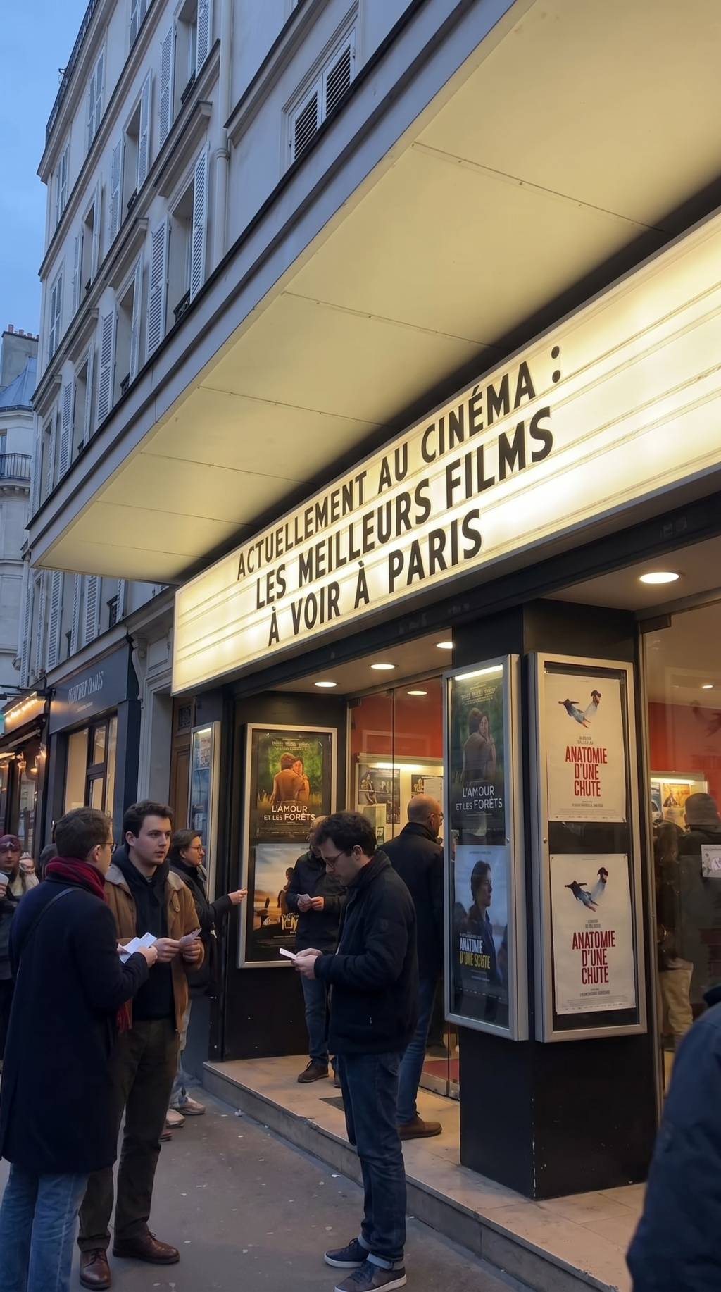 Bons films du moment à voir à Paris