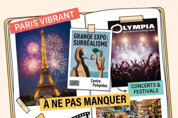 Agenda culturelle paris : les sorties, expos et événements à ne pas manquer