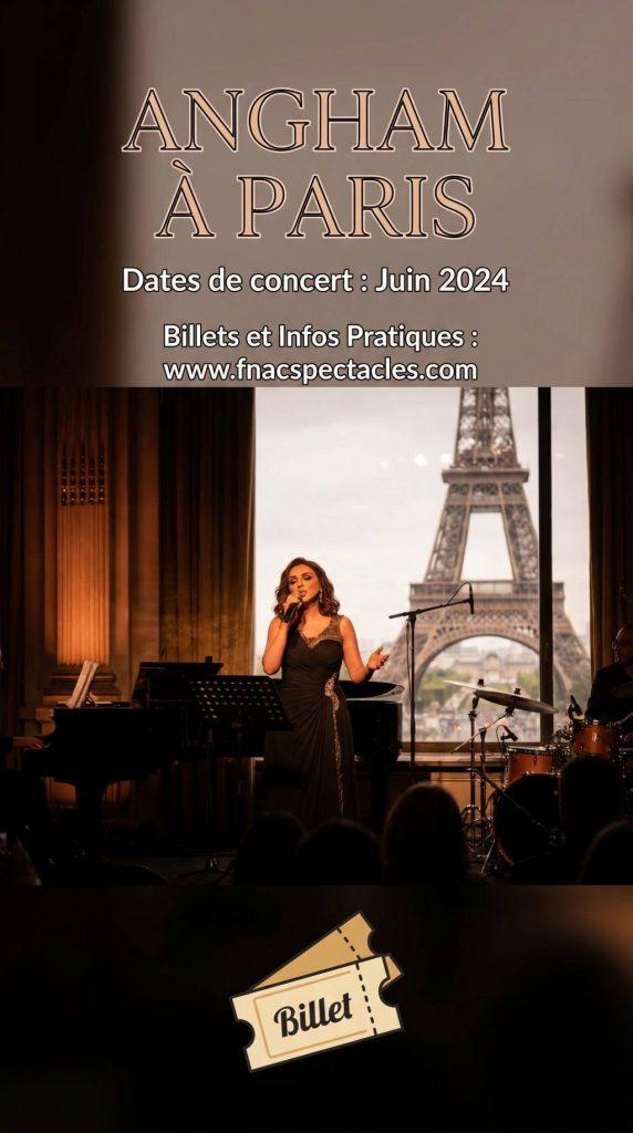 Angham à Paris : date, billet et informations pratiques pour le concert