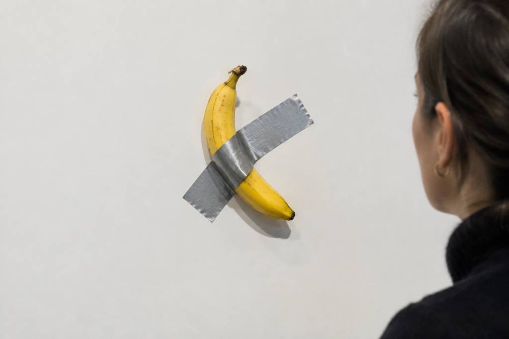 Banane scotchée : comprendre l’œuvre qui interroge l’art contemporain