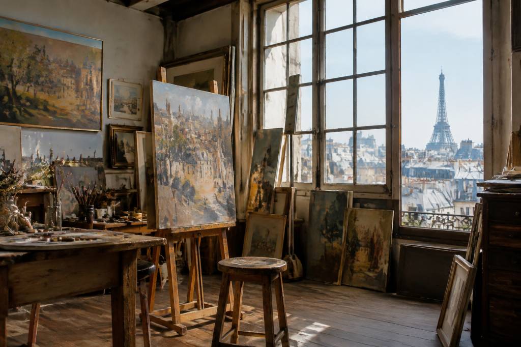 Atelier de peintres à Paris : lieux, histoire et œuvres à découvrir